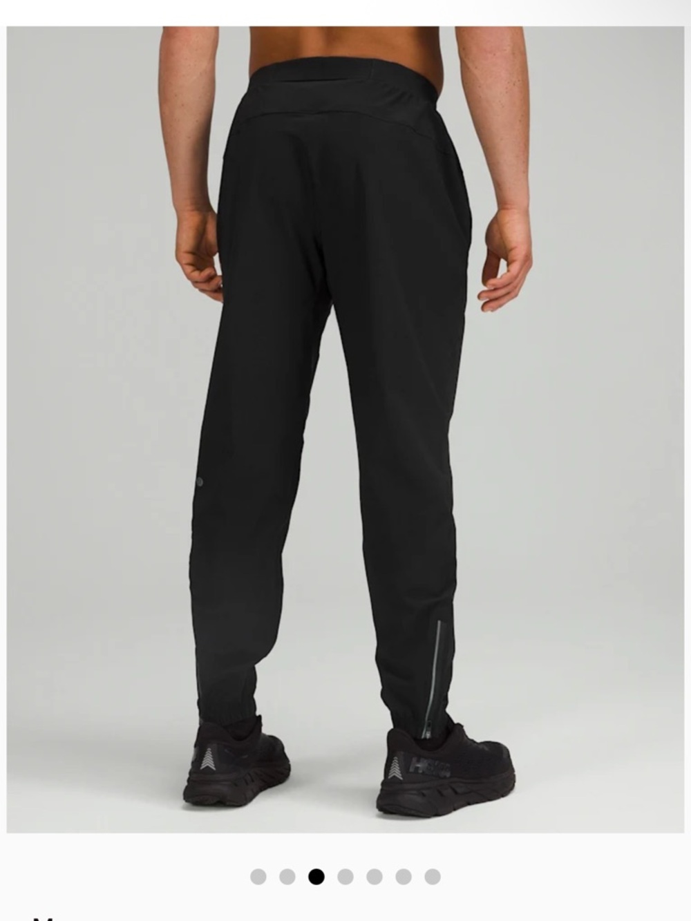 lululemon athletica Black Surge Jogger